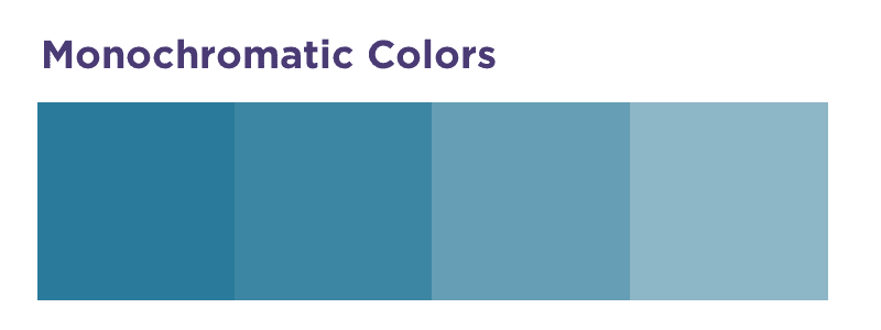 Monochromatic colors