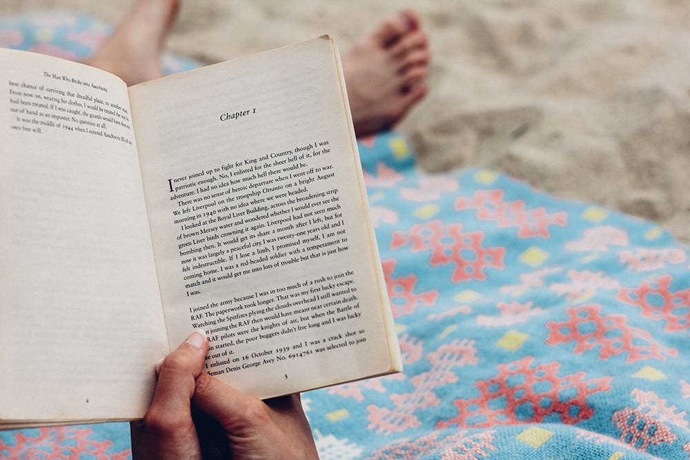 Serif font in books