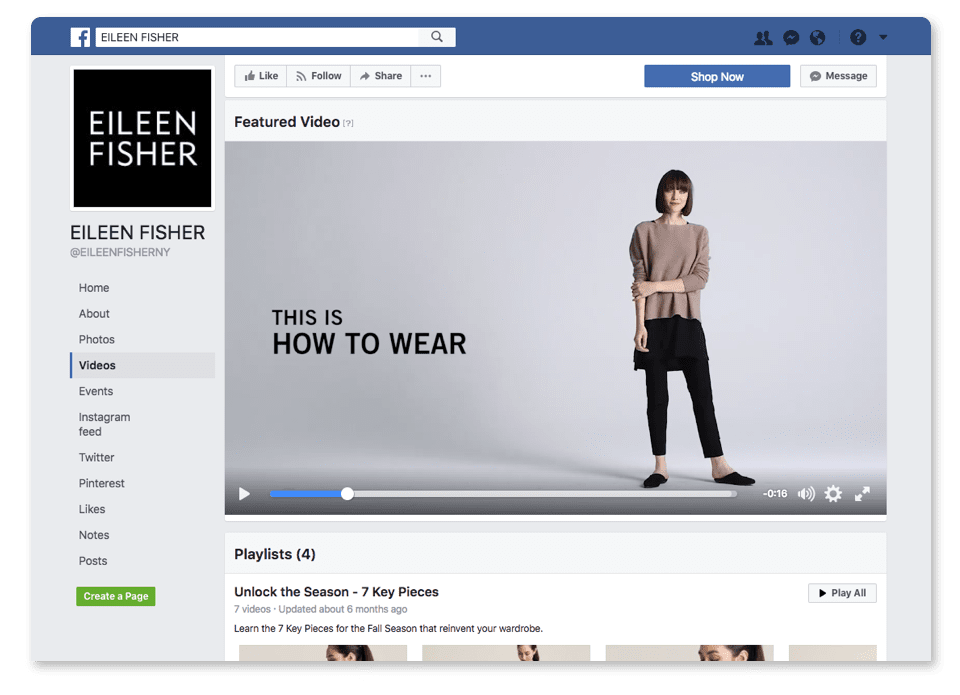 Eileen Fisher uses their ScreenScape digital signage to play videos to tell stories, demonstrate their good corporate citizenship and create positive, lasting conversations with their customers Eileen Fisher uses their ScreenScape digital signage to play videos to tell stories, demonstrate their good corporate citizenship and create positive, lasting conversations with their customers