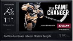 ScreenScape digital signage Help - Example of a Playlist Card