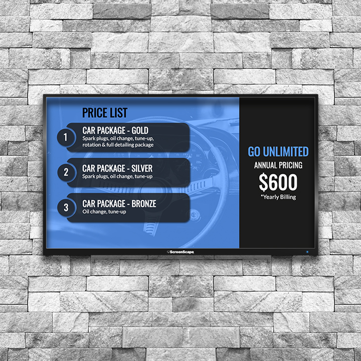 ScreenScape Blog Customizable Templates for your Digital Signage